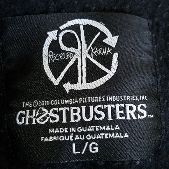 Recycled Karma Ghost buster Swearshirt top - Picture 8 of 8